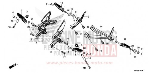 MARCHE CB1000RAJ de 2018